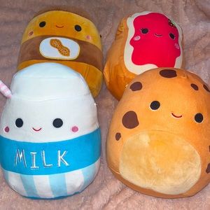 SQUISHMALLOW BESTIE BUNDLE! 🥛🍪🥜